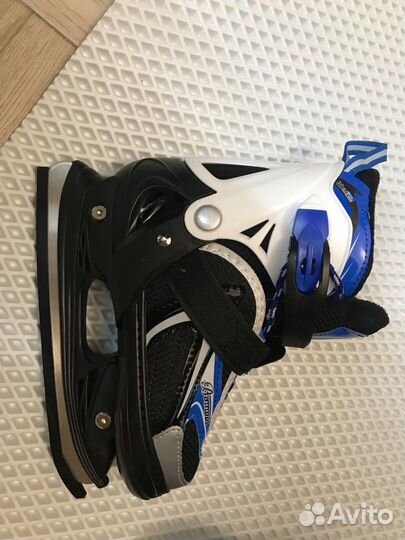 Коньки ледовые раздвижные детские