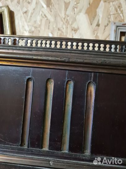 Комод-Бюро с зеркалом. 19в. Жакоб