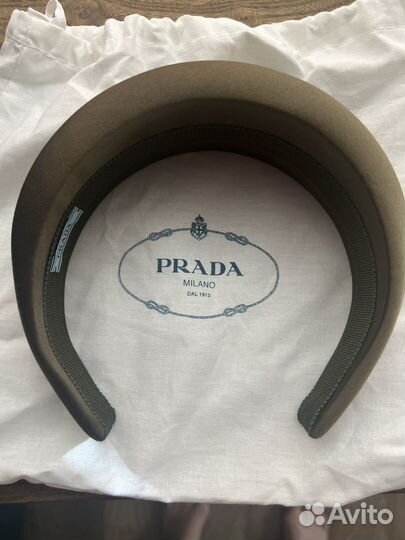 Ободок prada