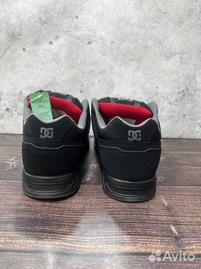 Кроссовки dc shoes дутышки stag black