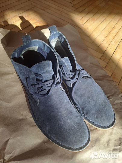 Ботинки мужские Carlo Pazolini 42 замшевые