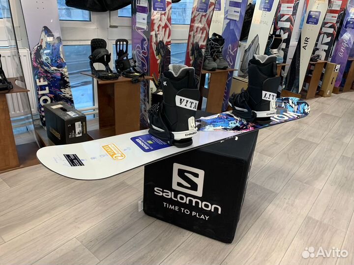 Сноуборды в комплекте