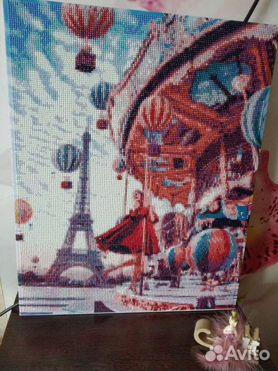 Алмазная вышивка готовая работа