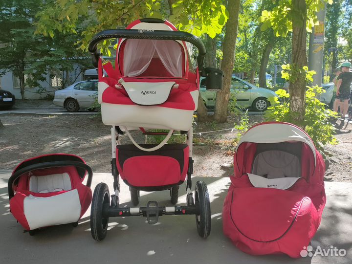 Коляска verdi vango 3 в 1