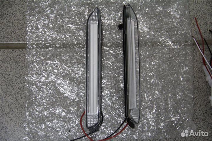 Camry 50 Катафоты LED Фонари в задний бампер G4EB9