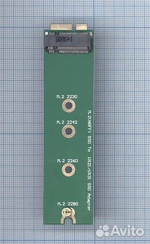 M.2 (ngff) SSD на SSD 18 контактный адаптер