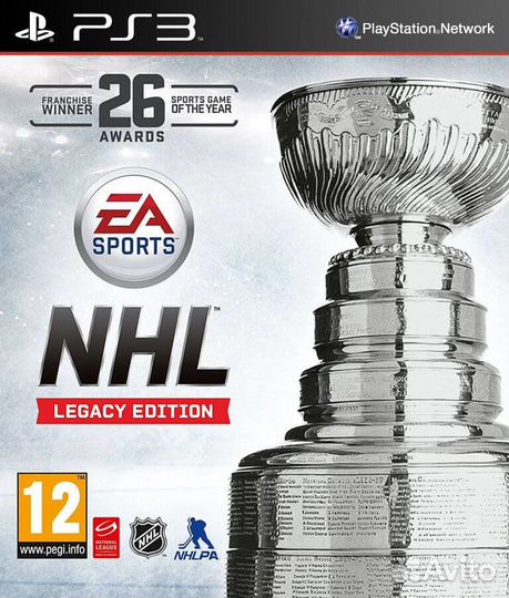 NHL 16 Legacy Edition PS3 рус.суб