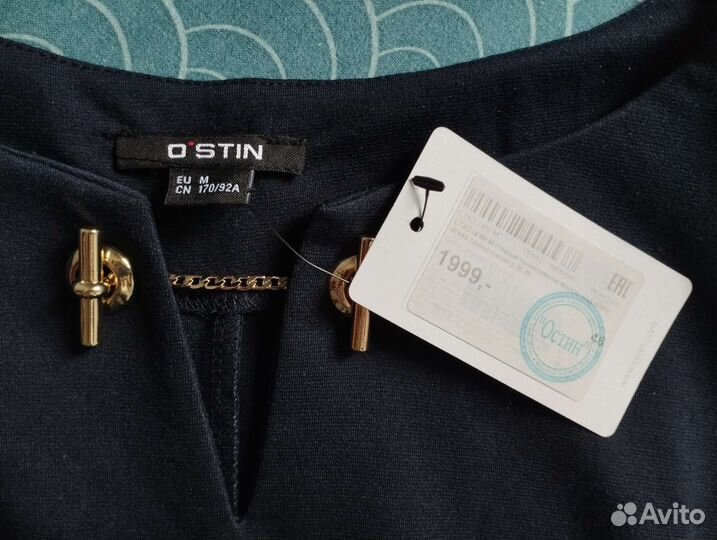 Ostin женская одежда 44р платье джинс бриджи новое