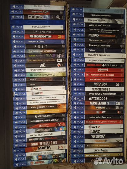 Диски с играми для Sony playstation 4/5