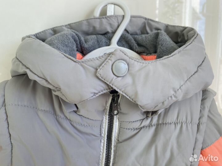 Демисезонная куртка-жилетка 2 в1 для мальчика