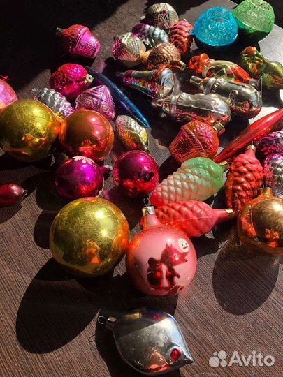 Елочные игрушки советские СССР