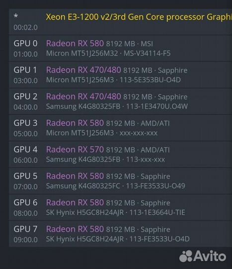 Видеокарты