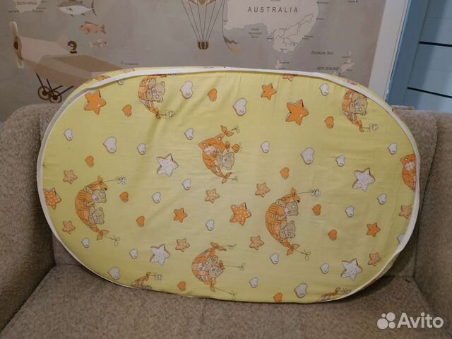 Матрас овальный кокос детский