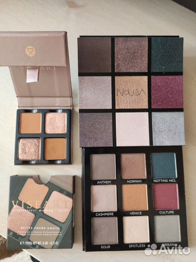 Тени viseart Amelie, nouba dreamy palette