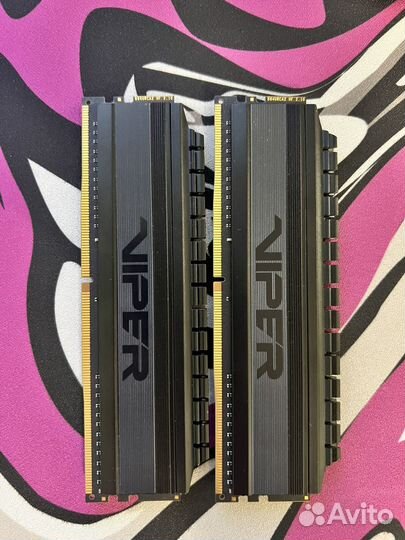 Оперативная память Patriot ddr4 16gb 3600 cl17