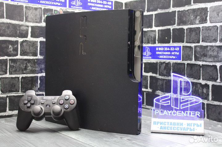Sony Playstation 3 Slim 500GB 28 игр /HEN прошитая
