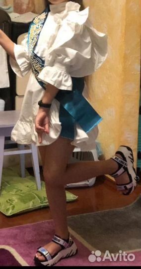 Платье рубашка для девочки