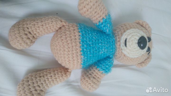 Вязаный мишка