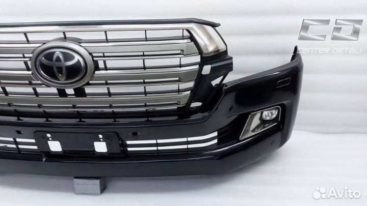 Бампер передний Toyota Land Cruiser J70 3-й рест