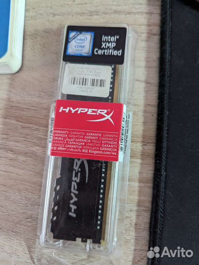 Оперативная память ddr4 16gb kingston hyper x
