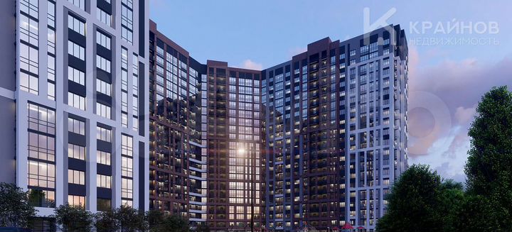 Квартира-студия, 19,3 м², 8/20 эт.