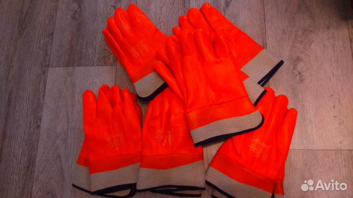 Спецперчатки прорезиненные новые