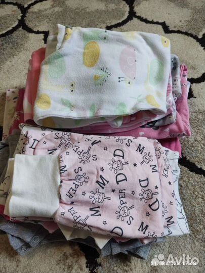 Пакет вещей для девочки 56-74