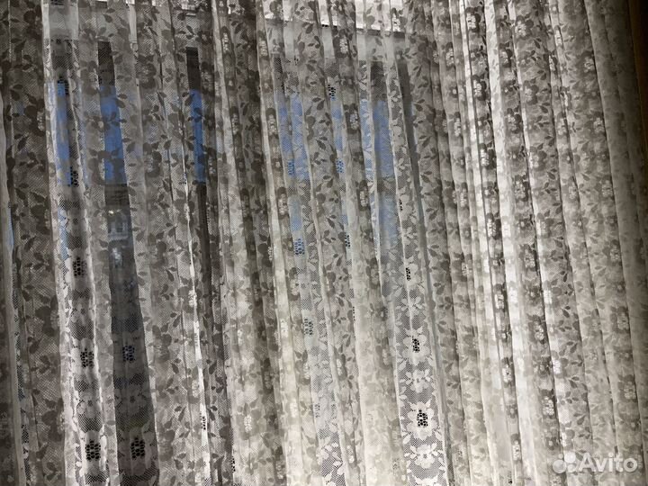 Комплект шторы и тюль