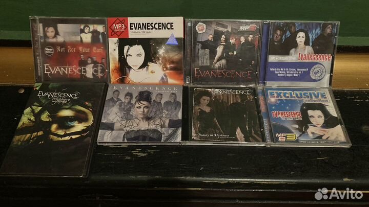 Evanescence cd-dvd диски