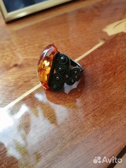 Старинное кольцо серебро