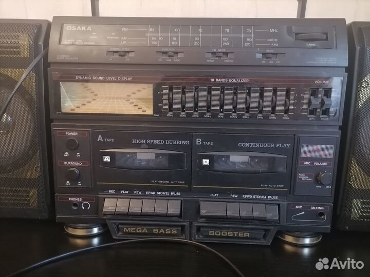 Магнитофон osaka, Япония