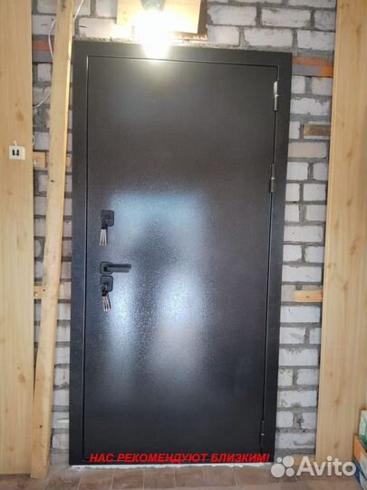 Качественная дверь входная с установкой