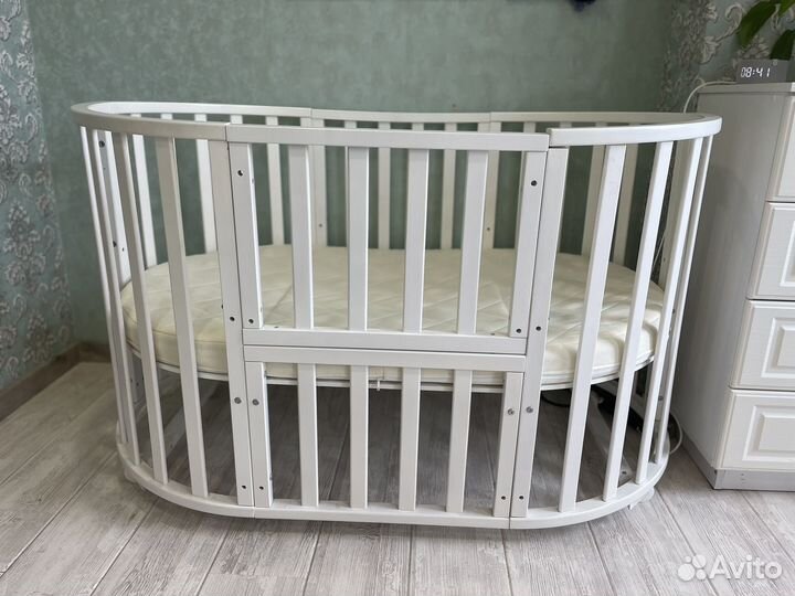 Детская кровать 8 в 1 с матрасом