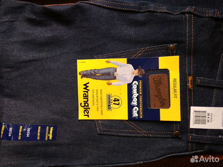 Wrangler 47mwz W36L34 W38L34 Rigid (+ почтой)