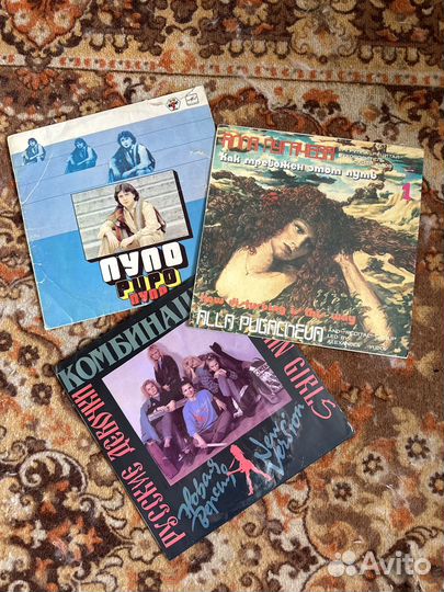 Пластинки мелодия винтаж