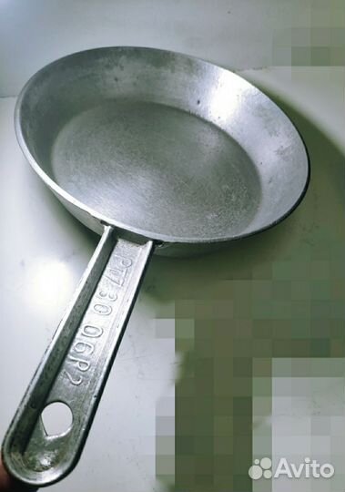 Алюмин.посуда.Сковорода D18см. Казан 3л. СССР