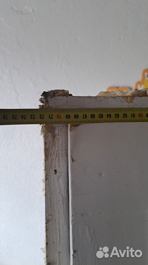 Балконная дверь деревянная бу