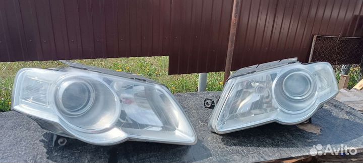 Фара volkswagen passat b6