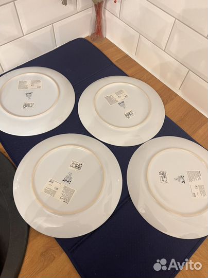Новые тарелки IKEA 26 см цена за все 4 штуки