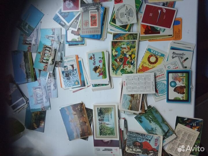 Карманные календарики СССР