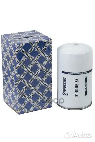 Фильтр масляный H206 D118 Hino 8100103SX Stellox