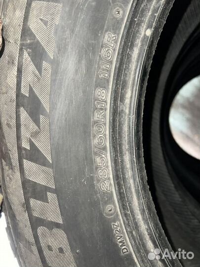 Bridgestone Blizzak DM-V2 285/60 R18