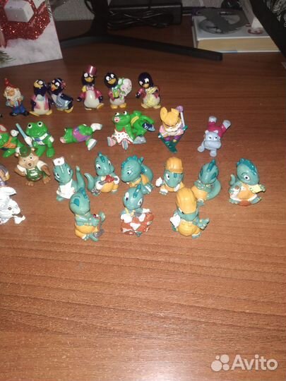 Игрушки из киндера 90х