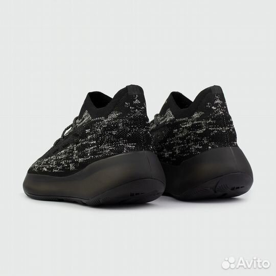 Кроссовки Adidas Yeezy Boost 380 Black White