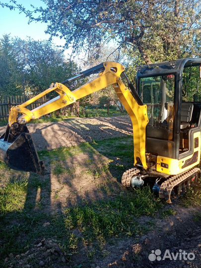 Услуги мини-экскаватора