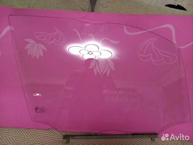 Стекло правое переднее матиз со стеклоподъемником