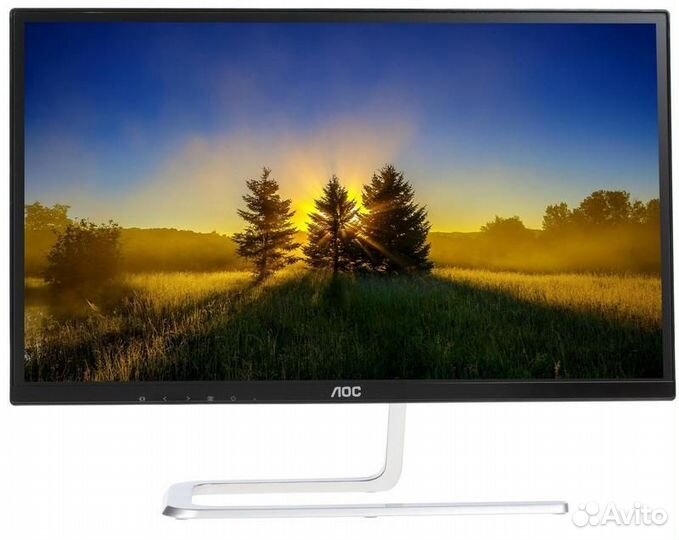 Безрамочный сверхтонкий AOC 22 дюйма IPS