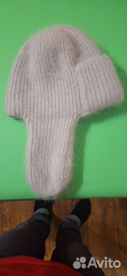 Шапка ушанка зимняя для девочки