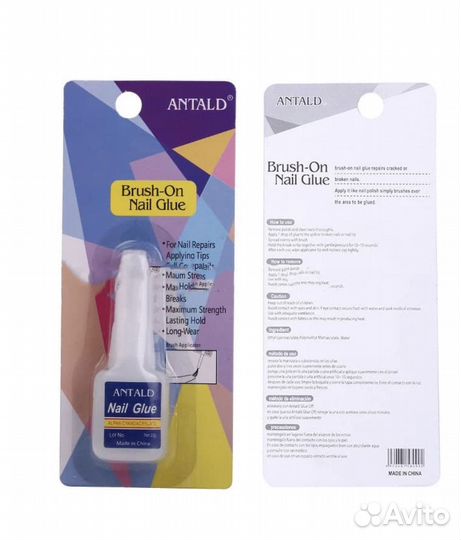 Клей для ногтей и типс, универсальный