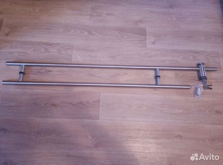 Ручка-рейлинг для стеклянных дверей(новая)